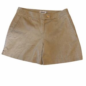 Ashworth Tan Khaki Shorts Size 4 Women Casual Golf Classic Fit
